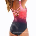 Swimwear Sublimation Bikini définit un maillot de bain en gros pour les femmes personnalisées
